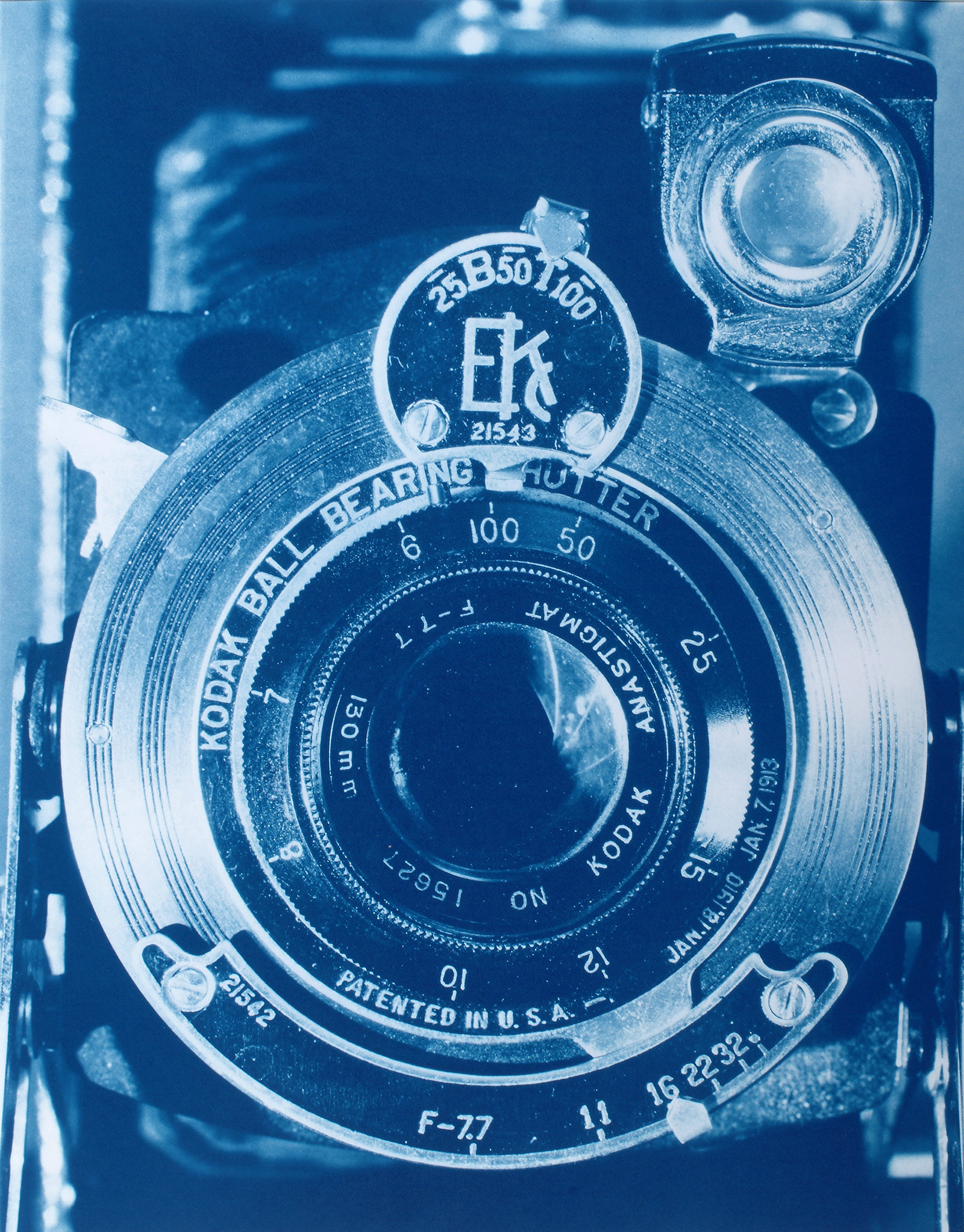 kodak camera cyanotype photograph